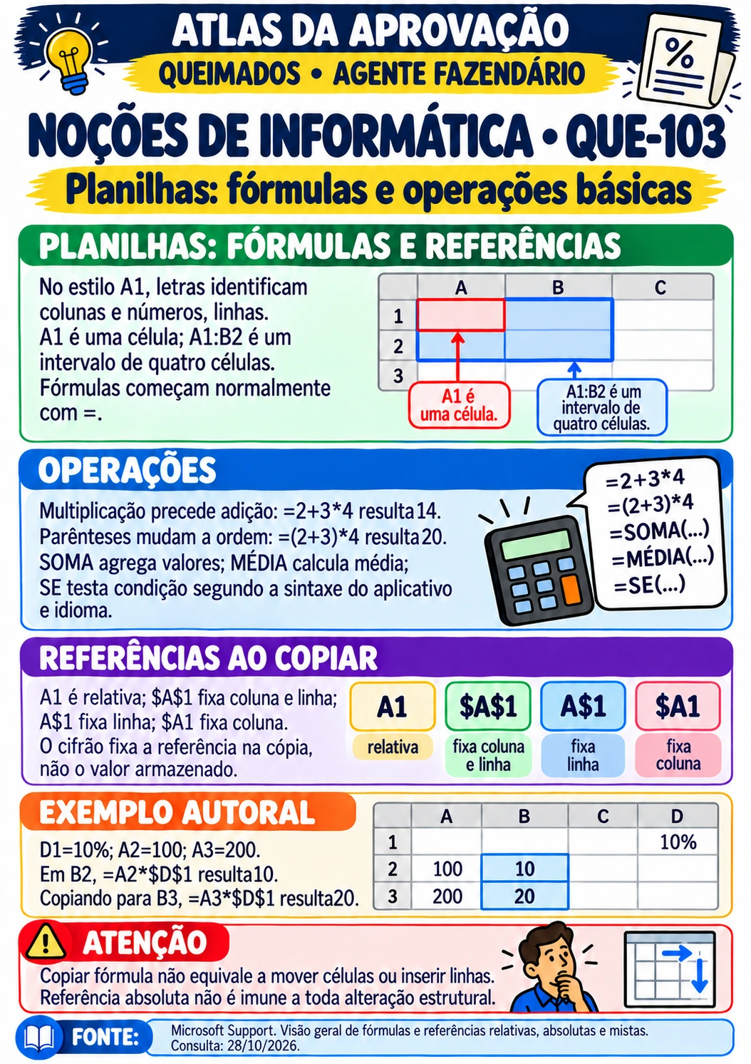 05 - QUE-103 - Planilhas - fórmulas e operações básicas